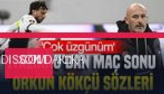 Vincenzo Italiano’dan Orkun Kökçü İtirafı: “Durumu Görünce Çok Üzüldüm” (Foto Galeri)