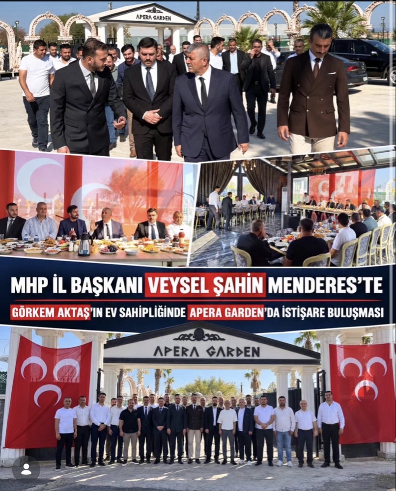 Ülkücü Kadrolar Dr. Yakup Toprak'ın Ev Sahipliğinde Menderes'te Kenetlendi!