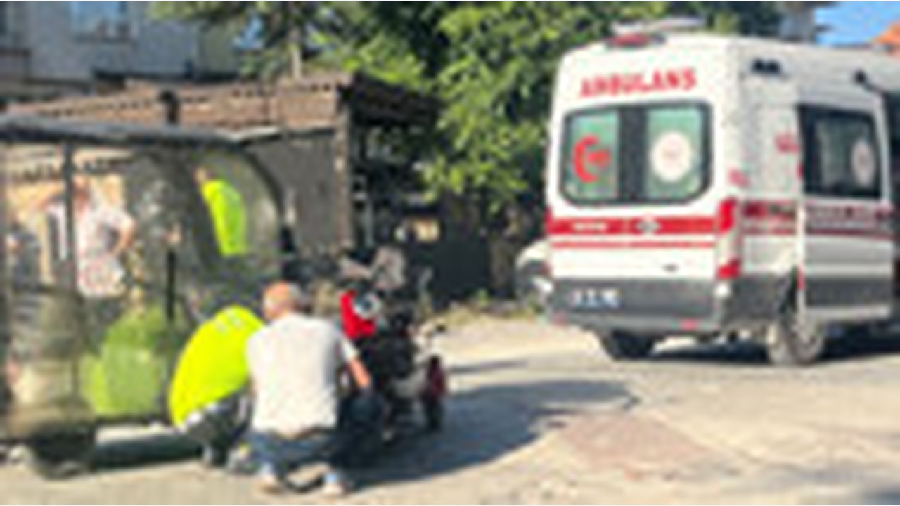 Engelli aracı ile elektrikli bisiklet çarpıştı, 1 yaralı