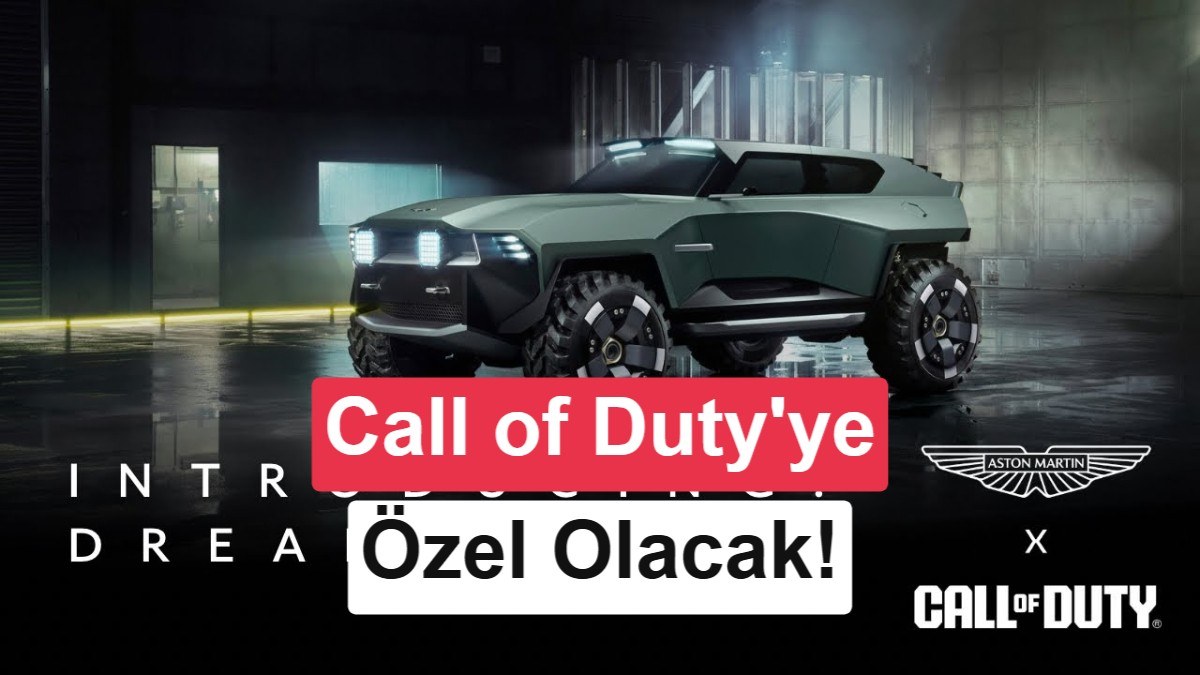Aston Martin'den Call of Duty'ye özel SUV: İşte tasarımı