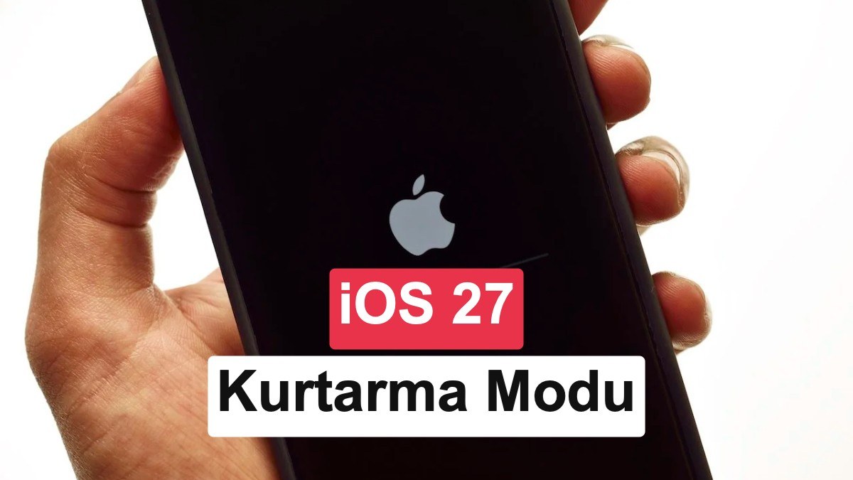 iOS 27'de yeni iPhone kurtarma modu ekranına nasıl girilir?