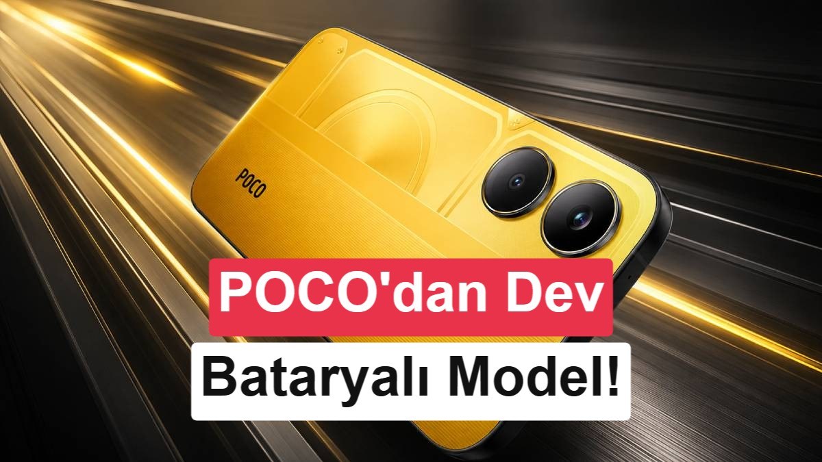 Poco X8 geri dönüyor: 9.000 mAh batarya ve dahası