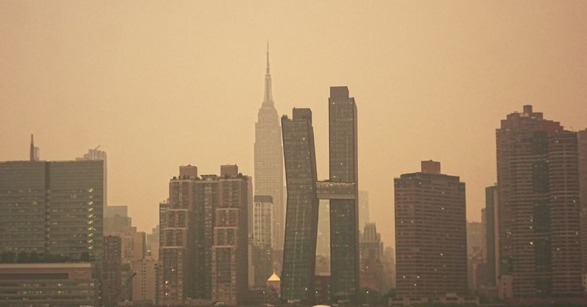 Kanada'daki orman yangınlarının dumanı New York'u kapladı | Dış Haberler