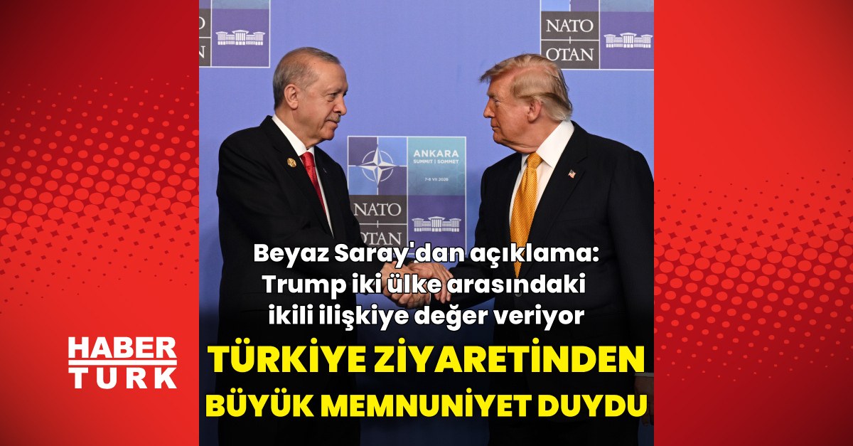 Beyaz Saray'dan açıklama: 