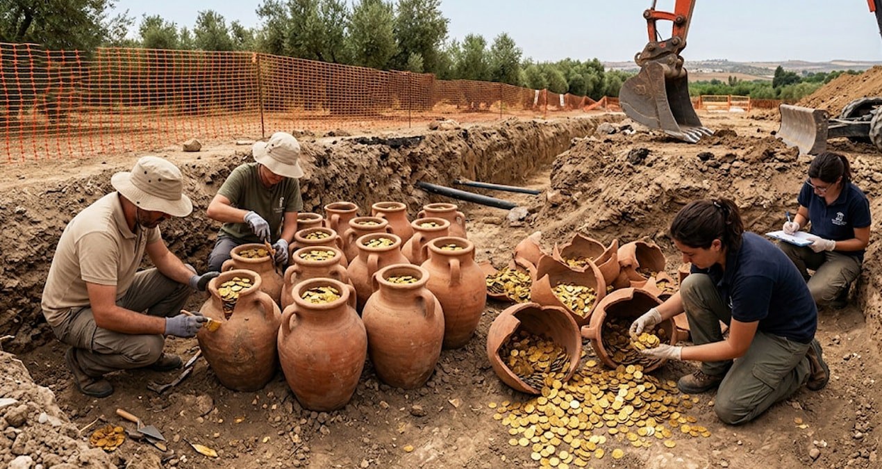 Boru hattı döşerken 600 kilo altın buldular - Sözcü Gazetesi
