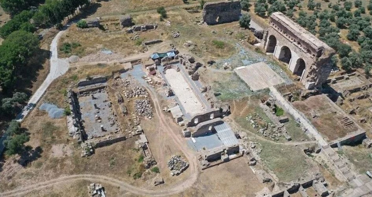 Aydın'da ortaya çıktı: Antik zamanlarda burada eğitiyorlarmış - Sözcü Gazetesi