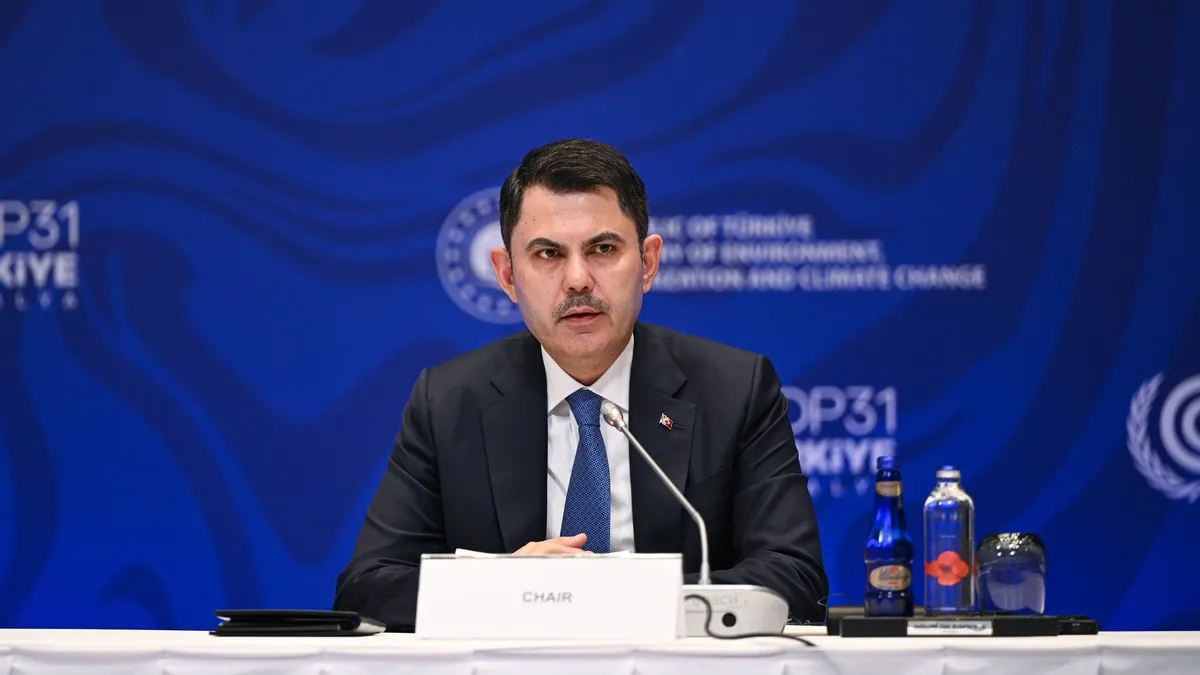 Murat Kurum: Çevre ve İklim iş birliği artacak