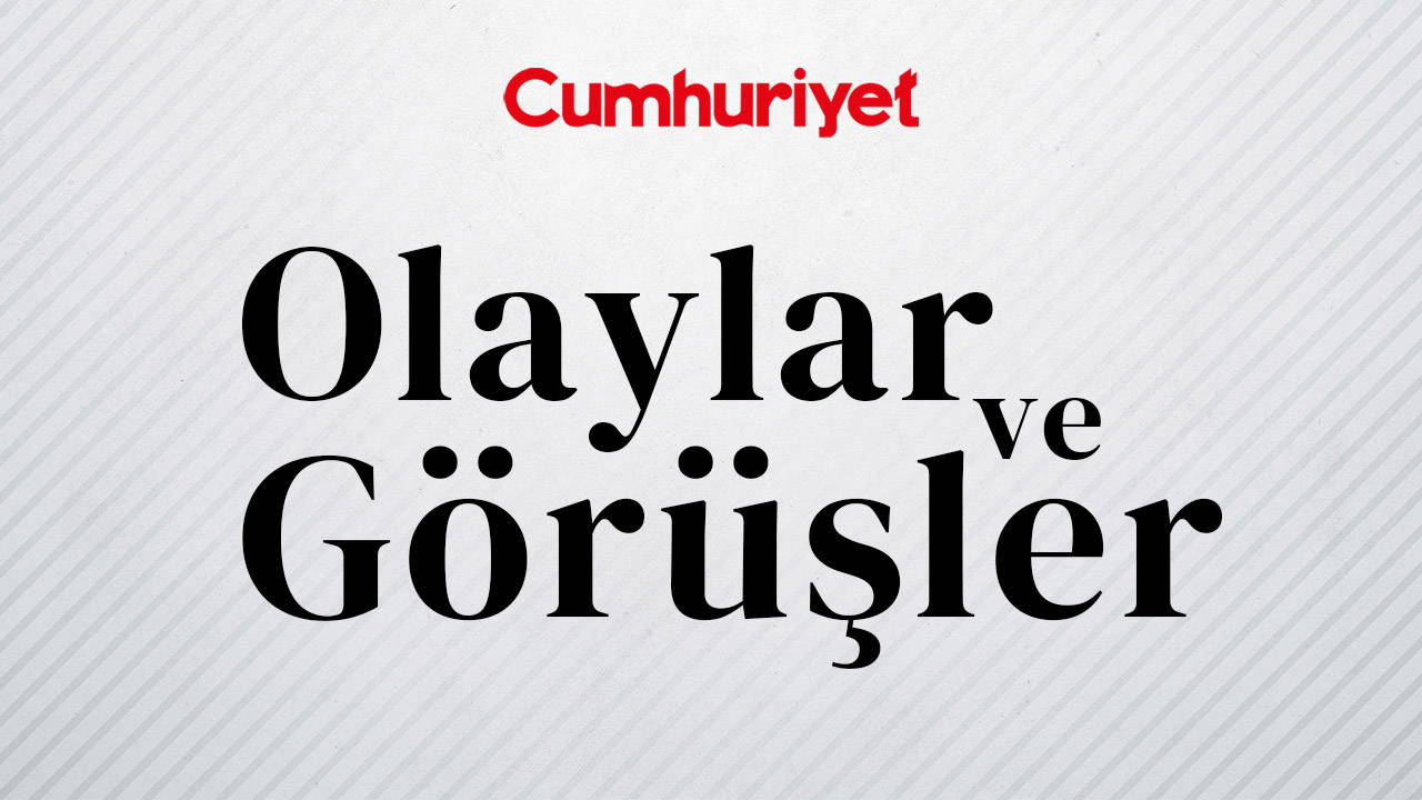 Olaylar Ve Görüşler yazdı : Heybeliada Sanatoryumu üzerine - Mustafa Özyurt | Cumhuriyet