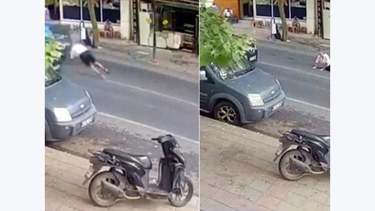 Yolun Karşısına Geçmeye Çalışan Yayaya Otomobil Çarptı