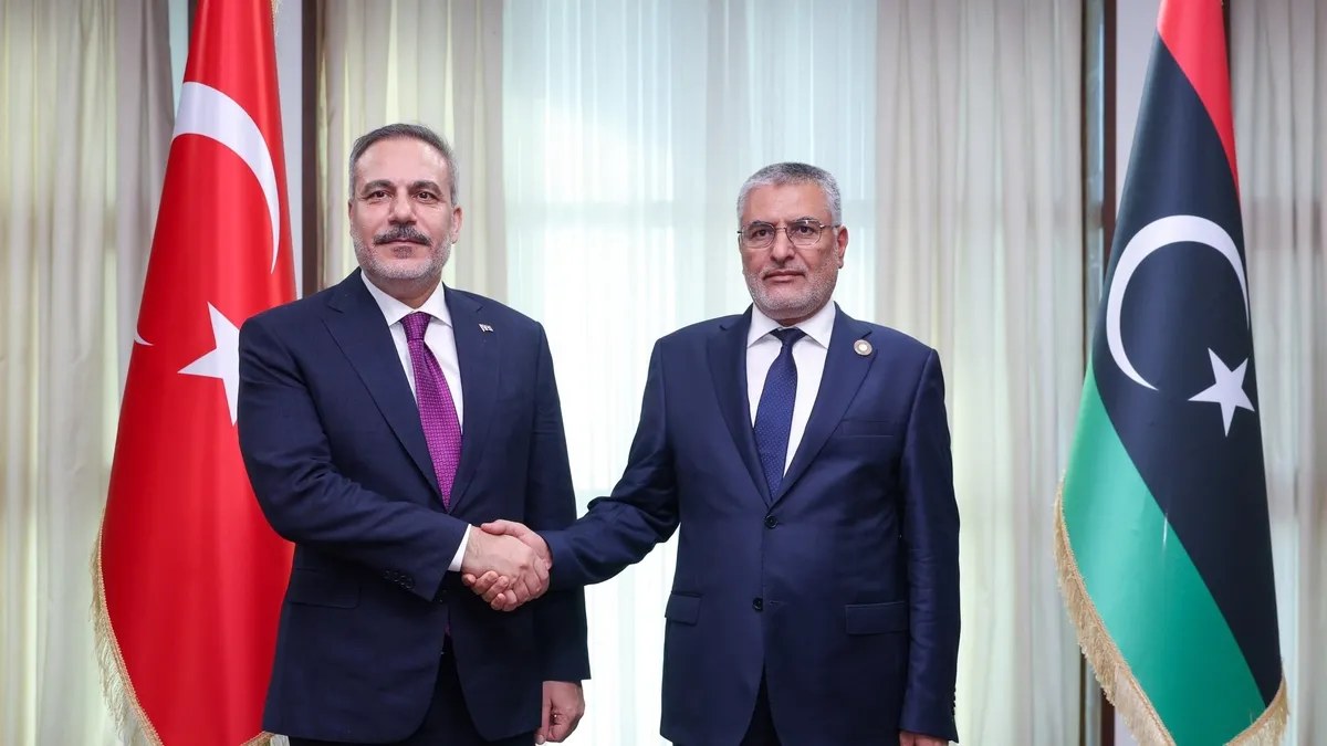 Dışişleri Bakanı Hakan Fidan Libya Yüksek Devlet Konseyi Başkanı ile Görüştü