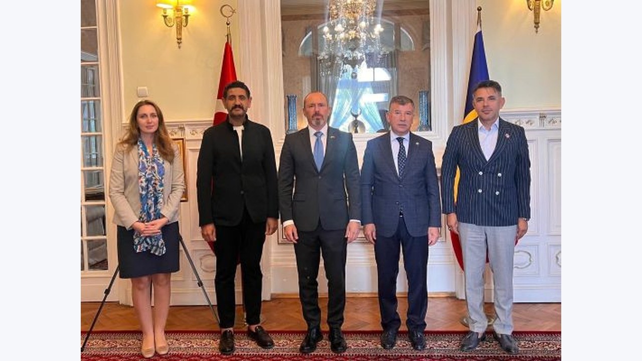 Şanlıurfa Milletvekili Cevheri Bükreş'te temaslarda bulundu