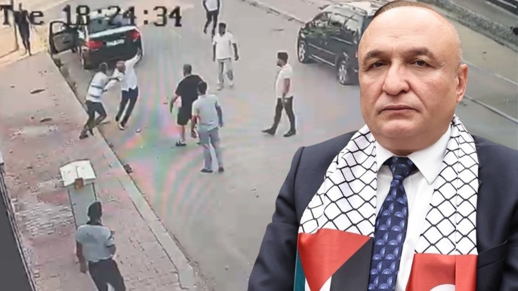 Peş peşe bıçak darbeleri! Milletvekili Melih Meriç'e saldırı anı kamerada